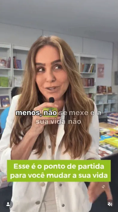 Corte do Podcast 60+ com convidada em episodio.