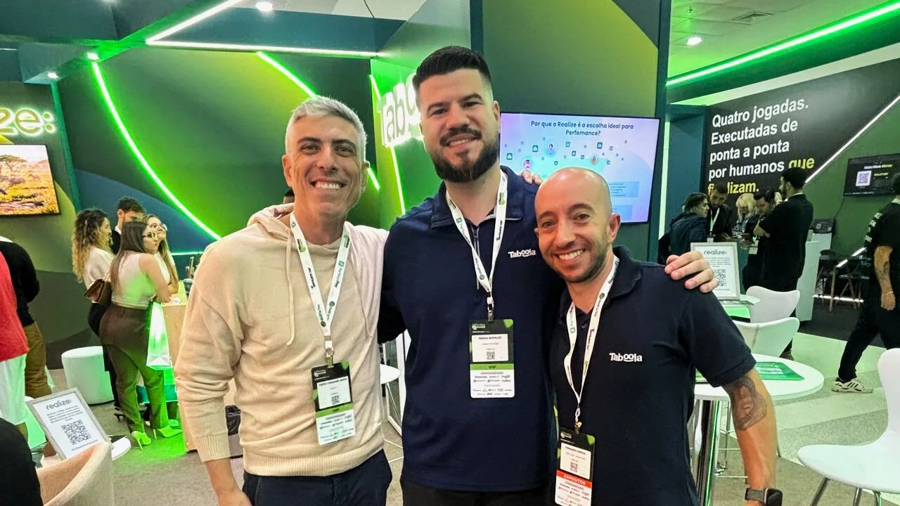 Diego Kanaane, sócio fundador da Media.K, em encontro estratégico com o time da Taboola Brasil, firmando uma nova fase da parceria que prioriza escala, qualidade de tráfego e oportunidades que muitas vezes outros canais já saturados não conseguem entregar.